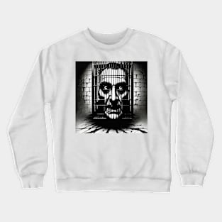 Borders of horror and a prisoner of fear Crewneck Sweatshirt